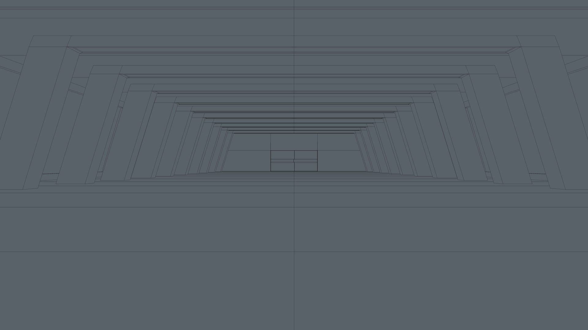 Sci Fi Warehouse Low-poly 3D model_14