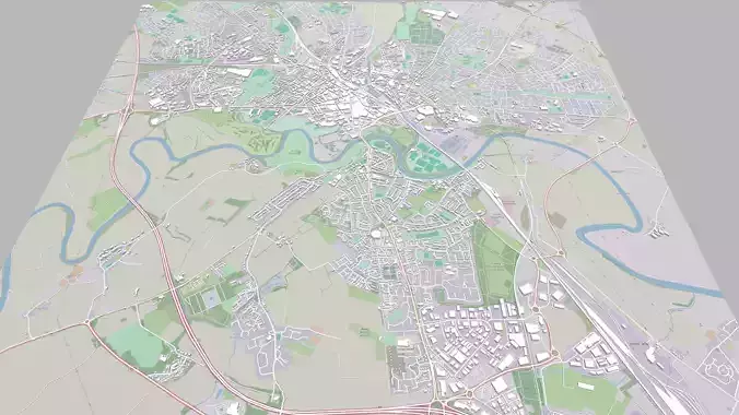 Cityscape Carlisle England