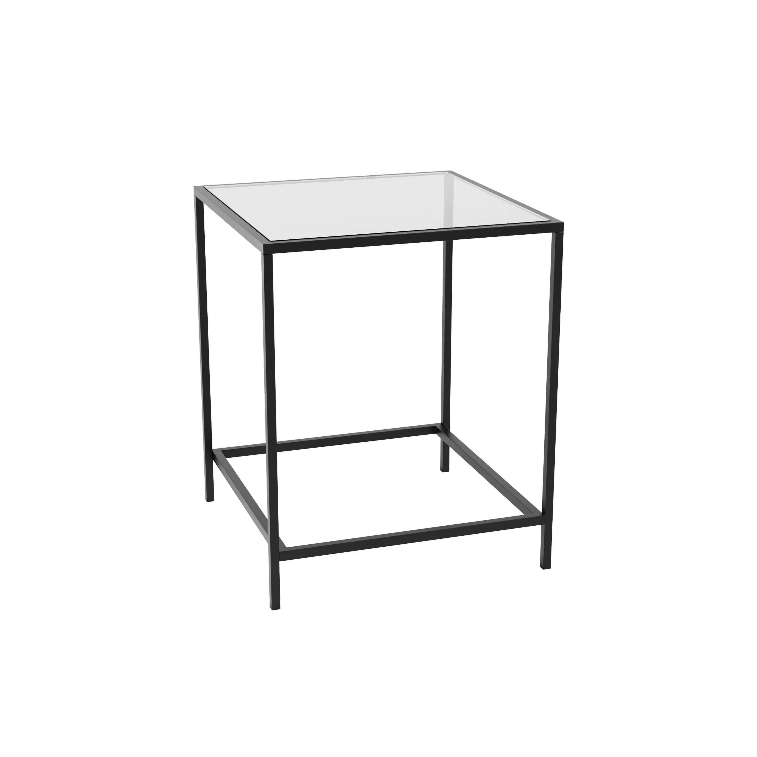 Square Glass Table 3D model