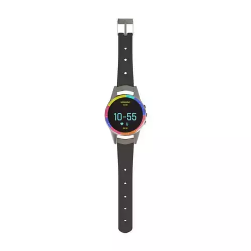Smart watch Low-poly 3D model
