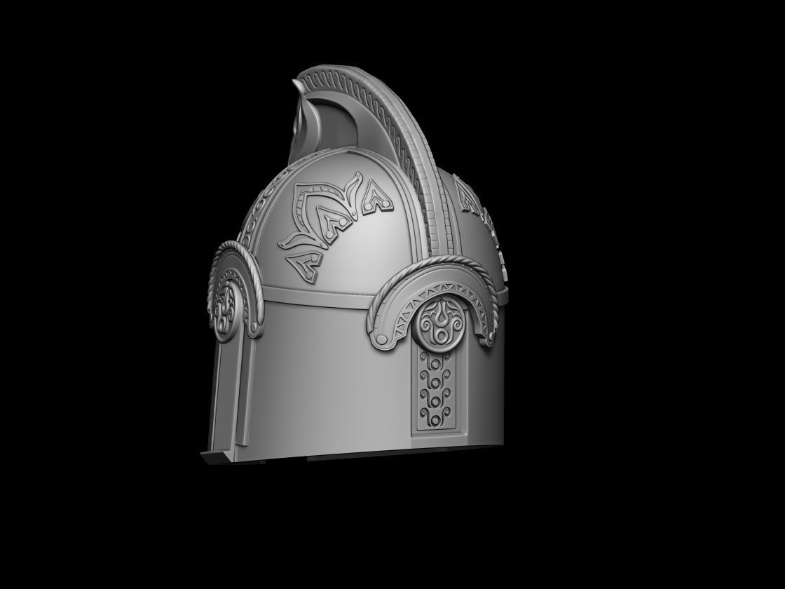 Mandalorian Rohirrim helmet 3d digital download 3D print model_2