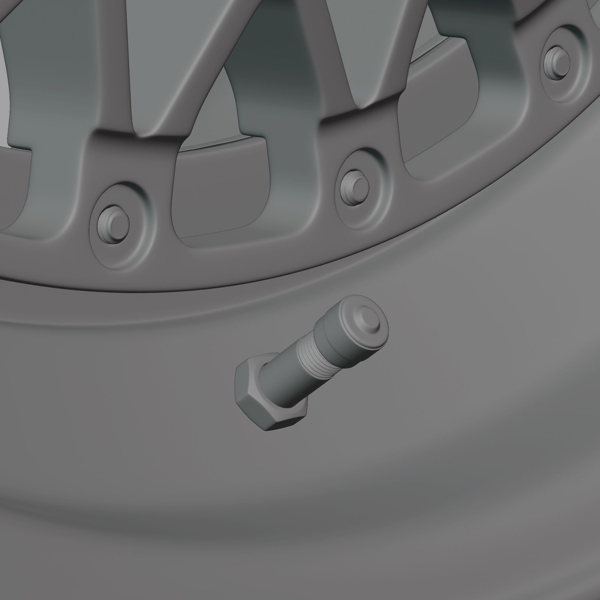 BBS E48 Wheel 3D Model 3D model_21