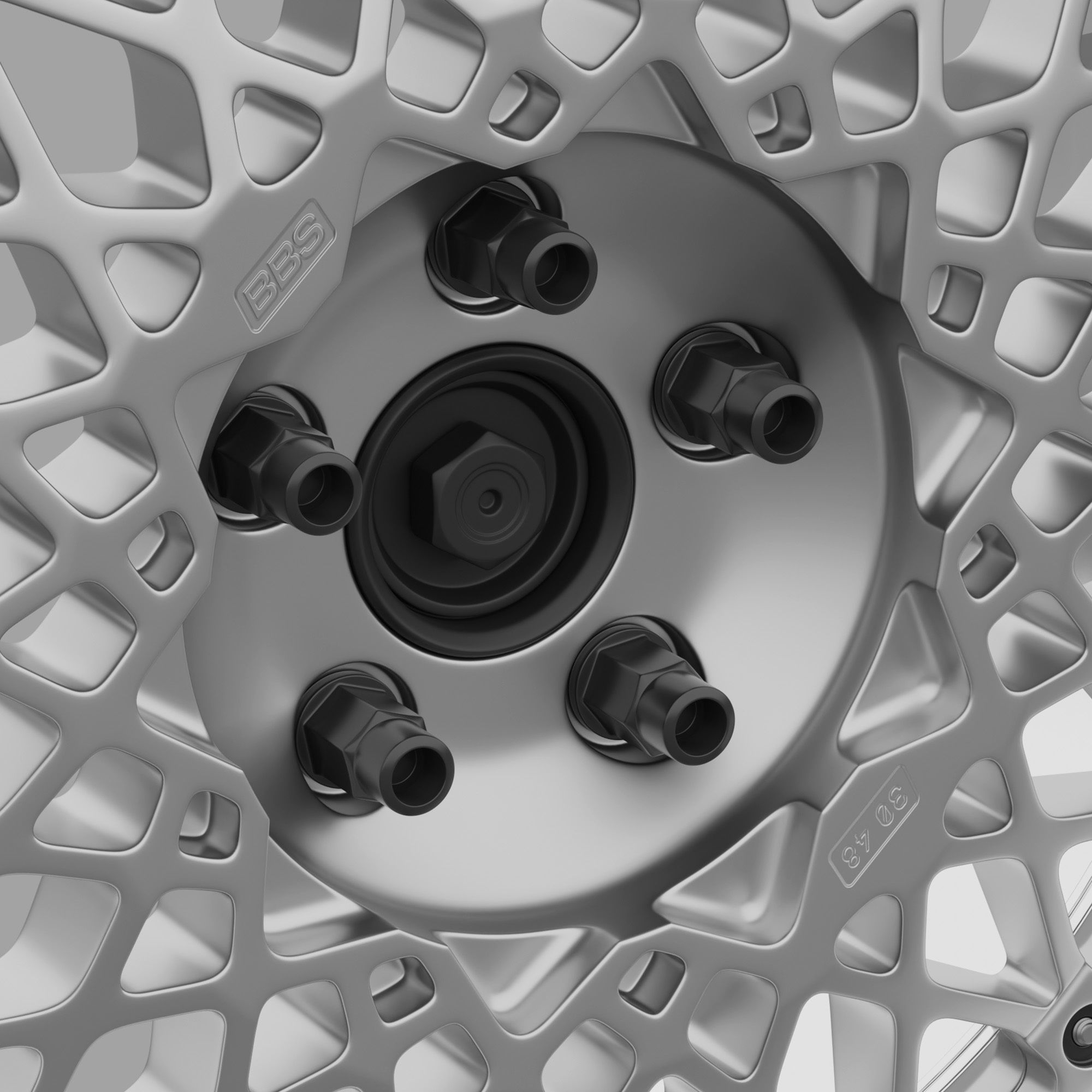 BBS E48 Wheel 3D Model 3D model_10