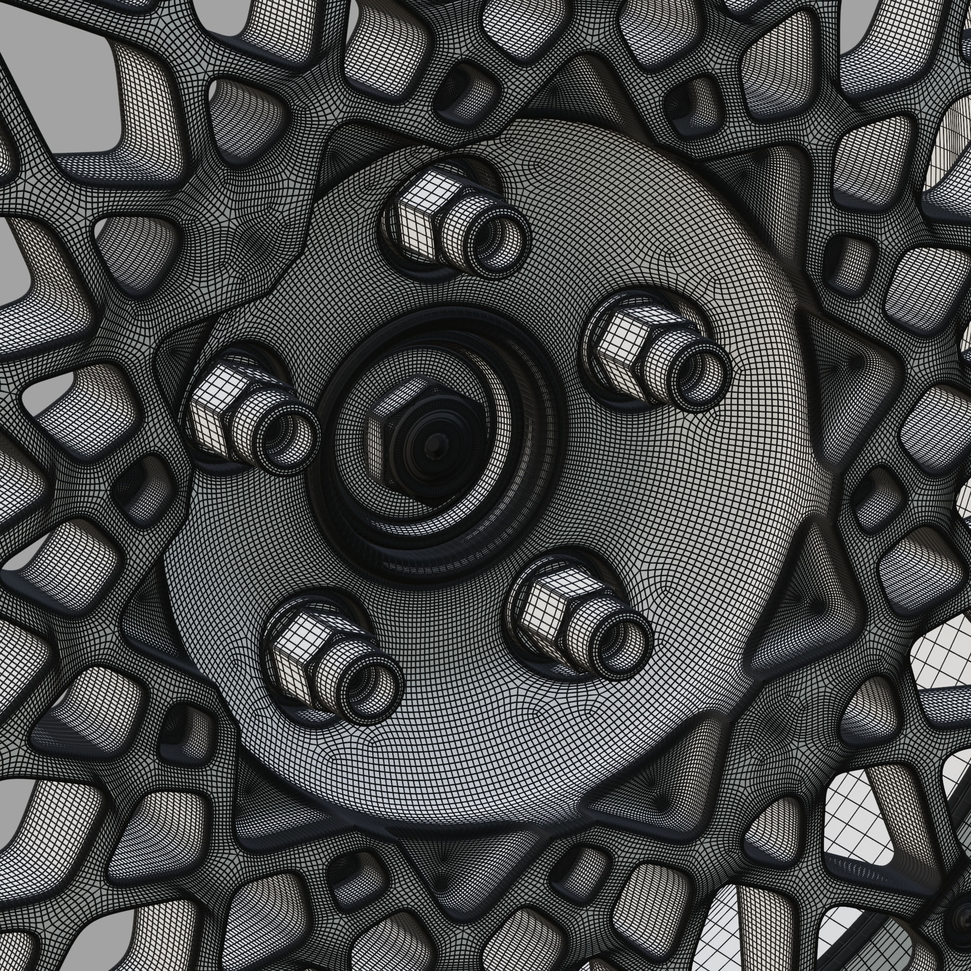 BBS E48 Wheel 3D Model 3D model_8