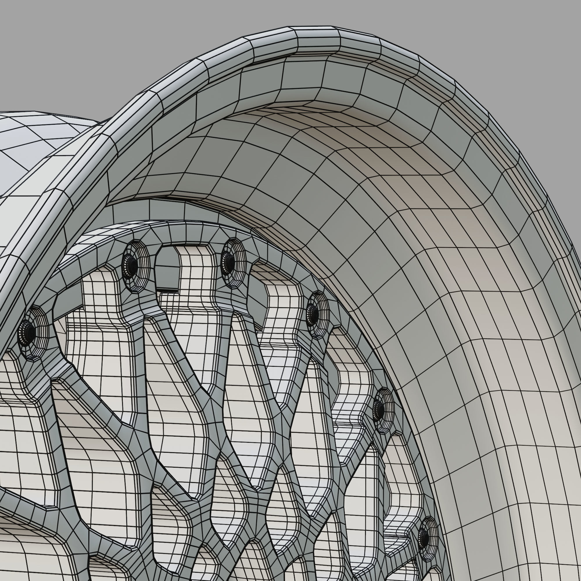 BBS E48 Wheel 3D Model 3D model_15