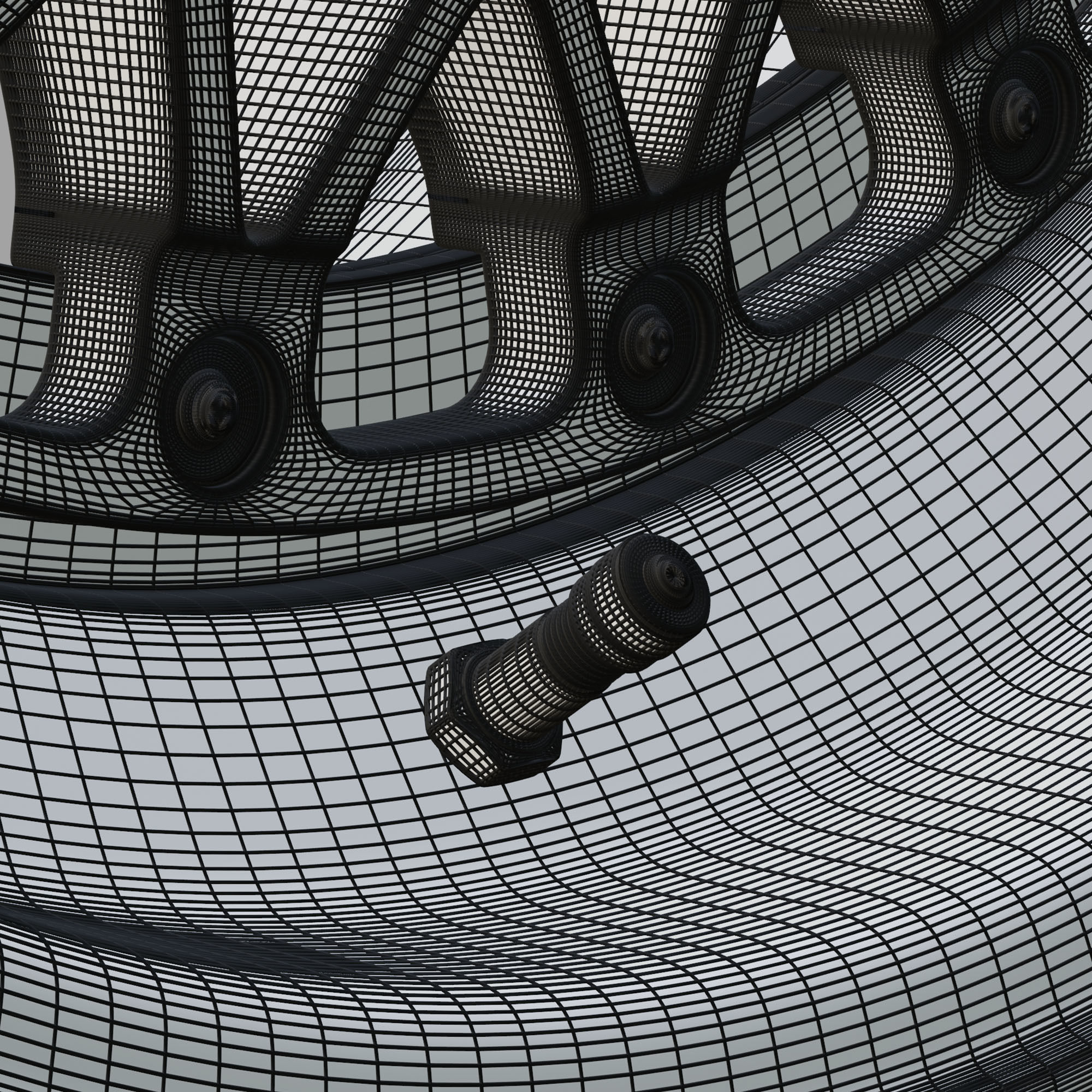 BBS E48 Wheel 3D Model 3D model_20