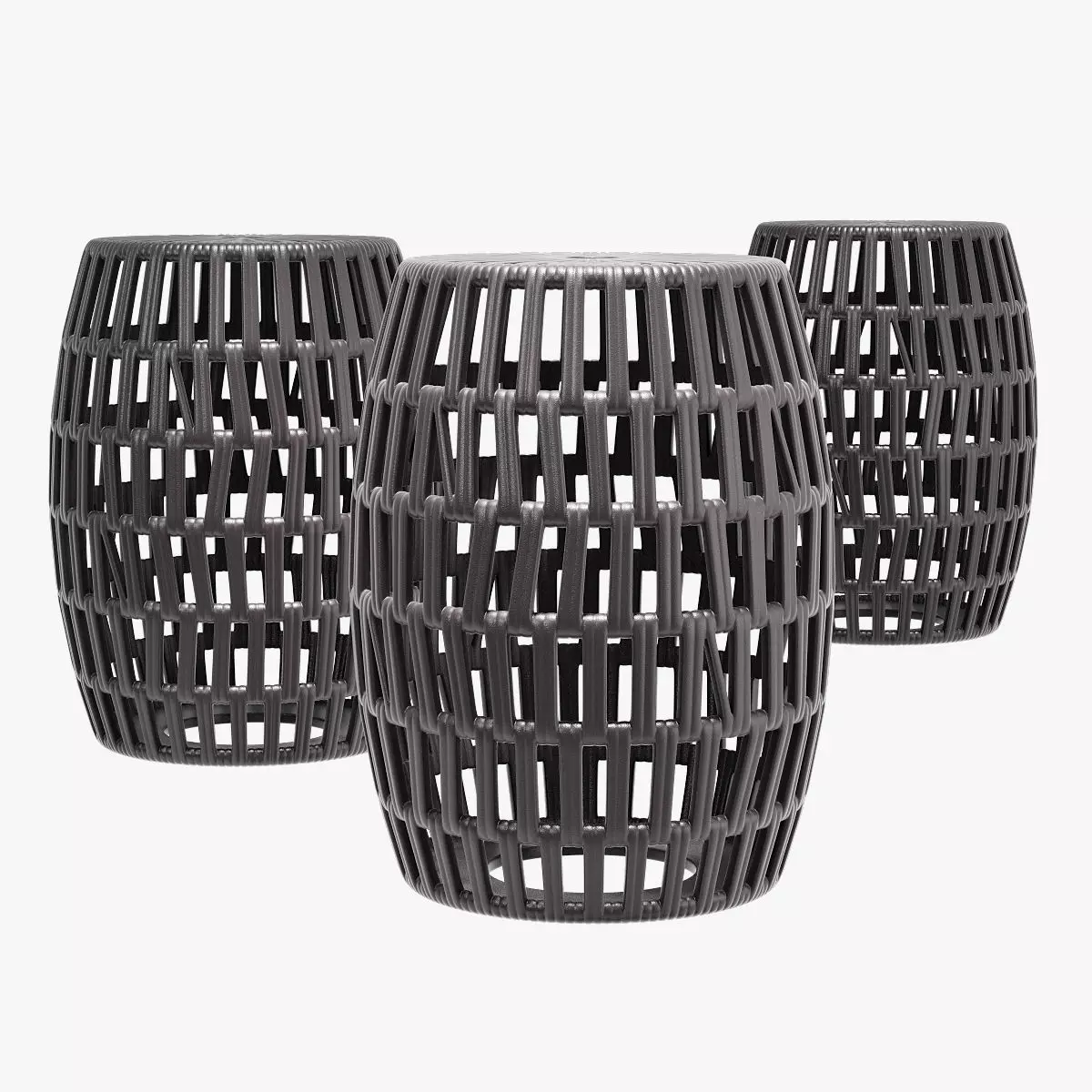 Bay isle home mitzi ceramic garden stool 3D model