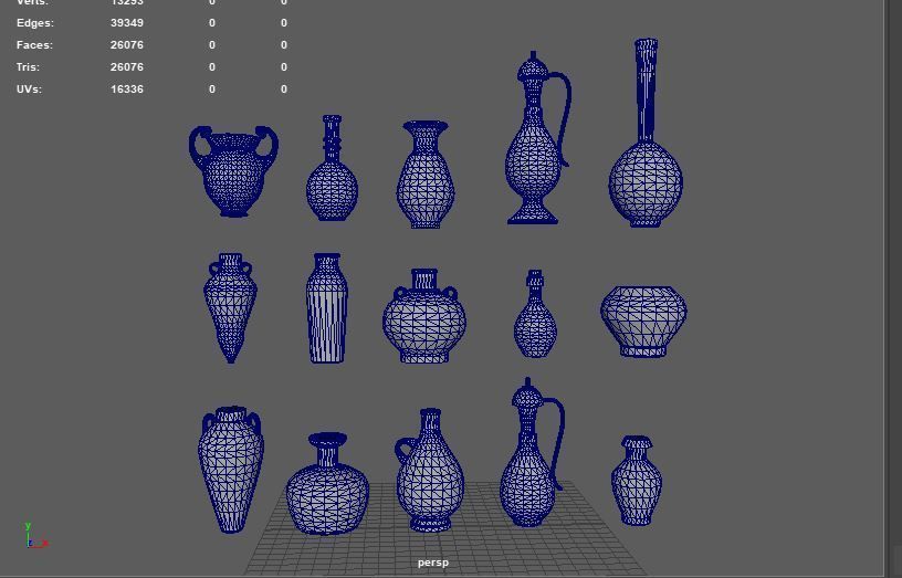 Pottery 3D model_7