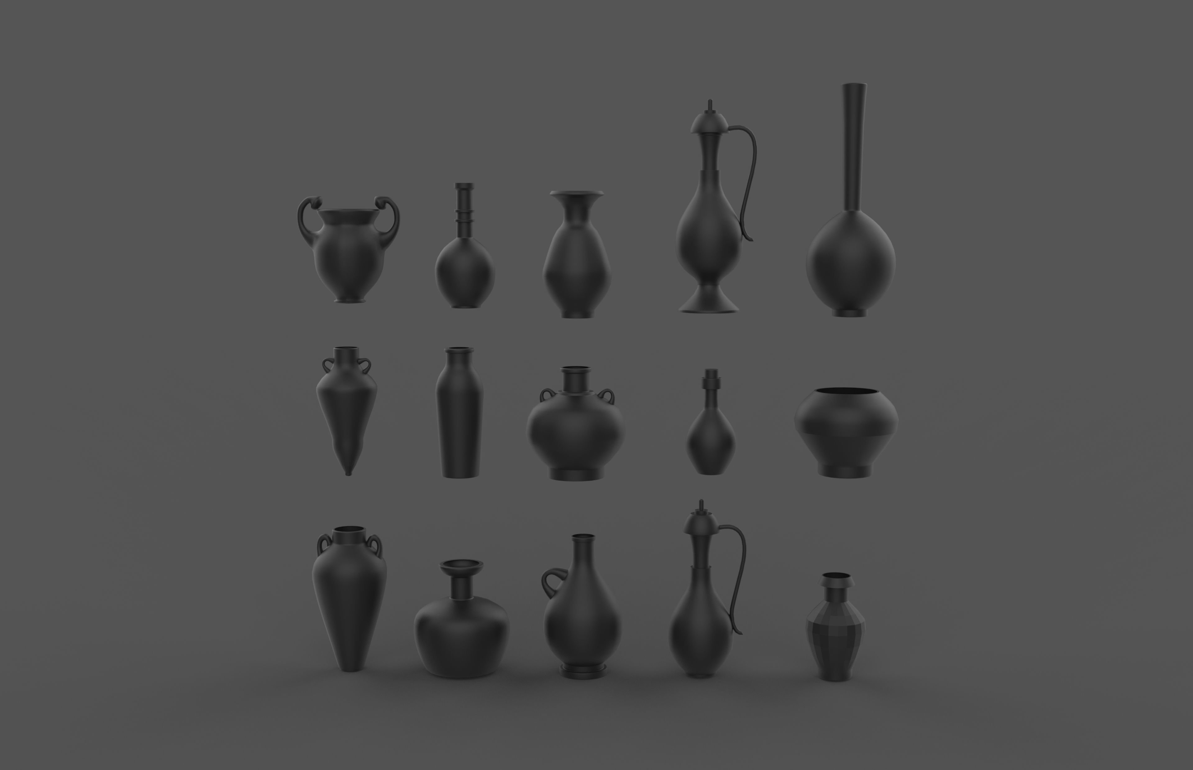 Pottery 3D model_4