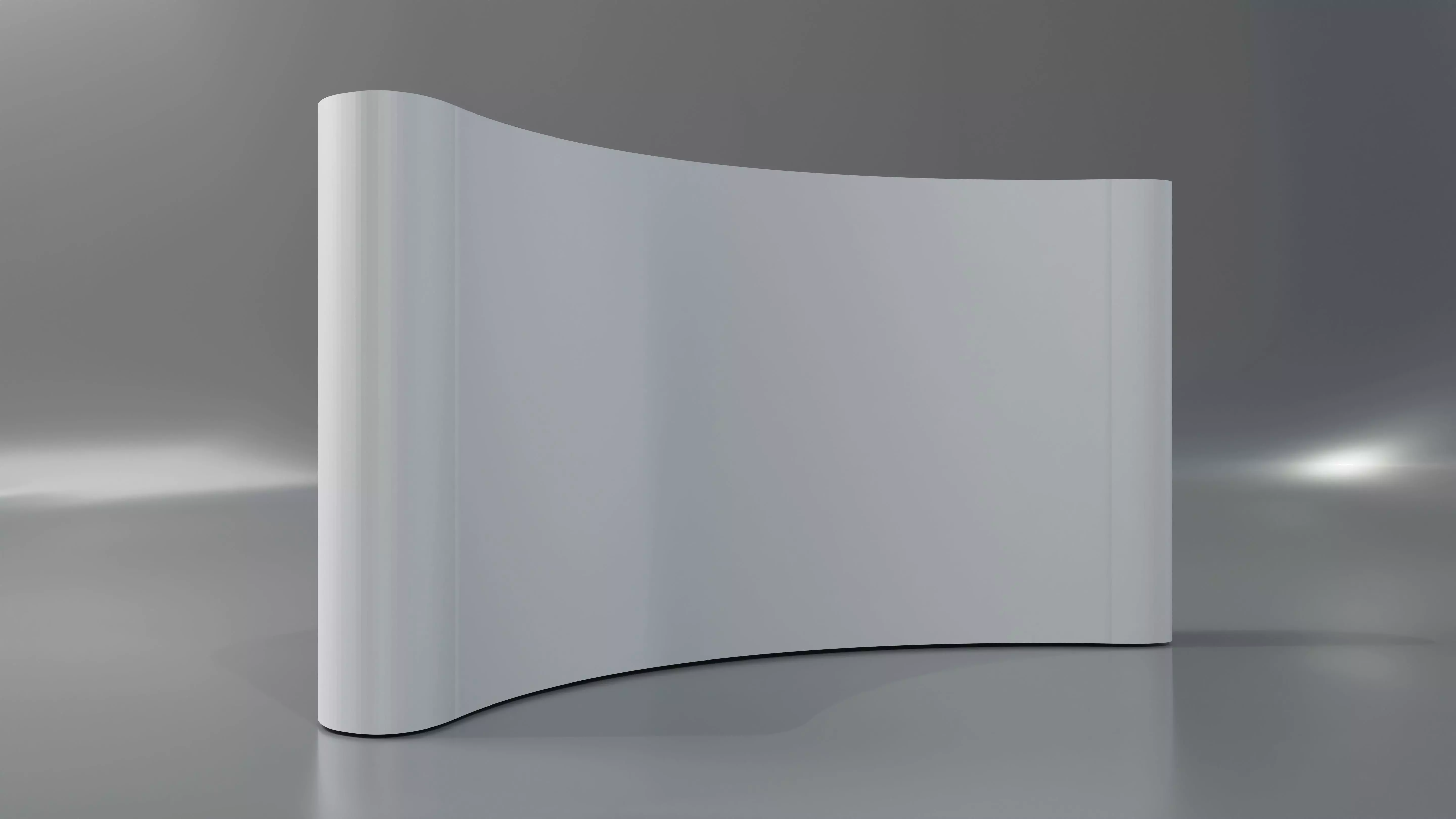 3D popup stand Low-poly 3D model