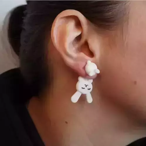 EARRING RABBIT