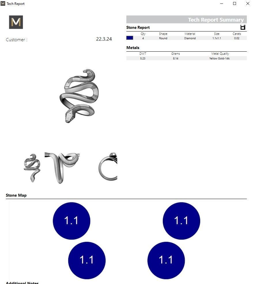 Snake ring woman 3D print model_7
