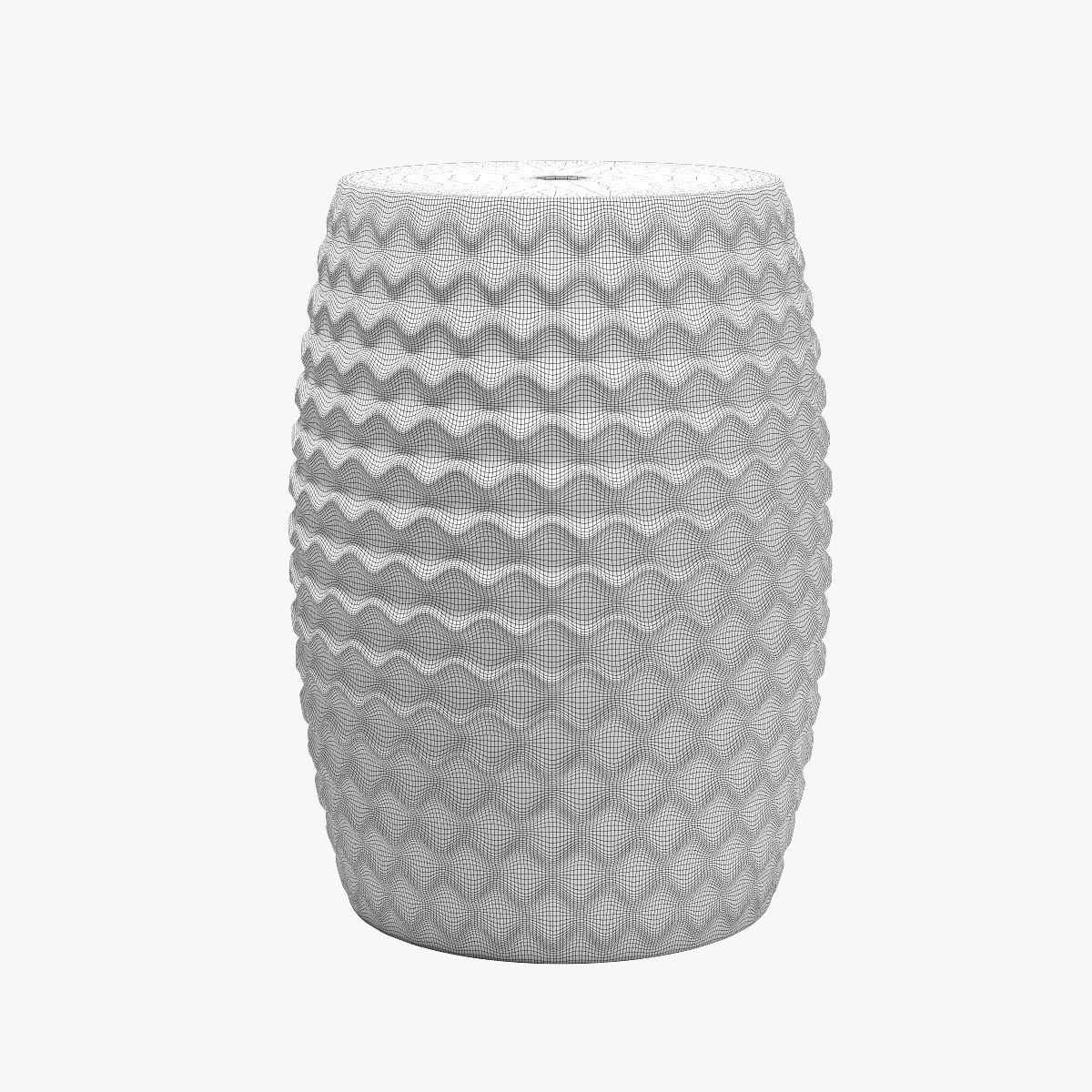 Brayden studio rainwater garden stool 3D model_4