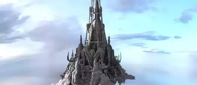 Sky Drake Austrian Castle city