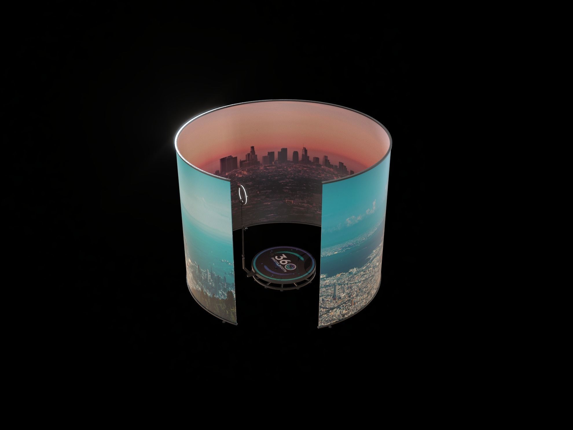 Photo Booth 360 3D model_1