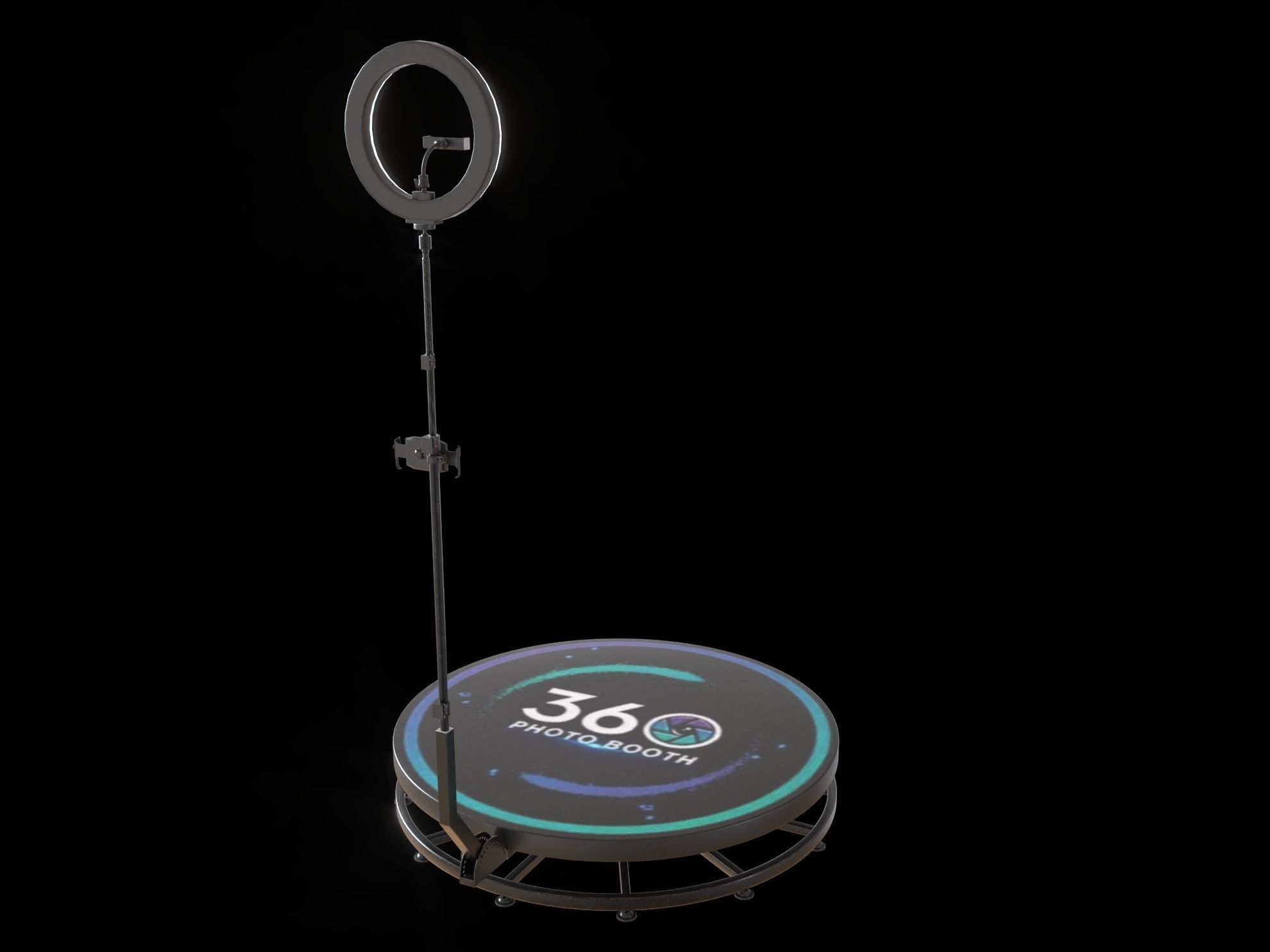 Photo Booth 360 3D model_2