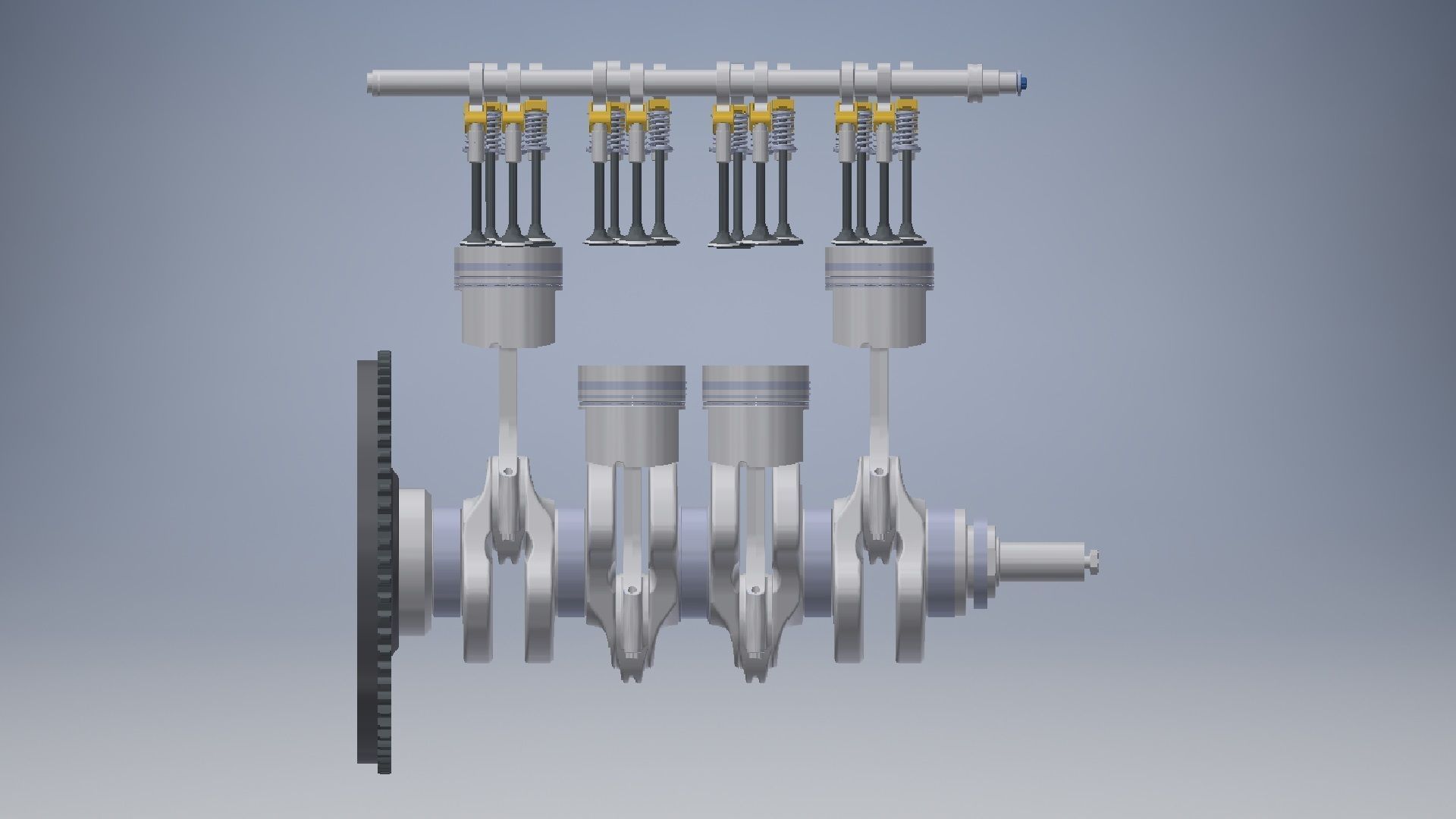 Engine Crankshaft 3D models 3D model_3