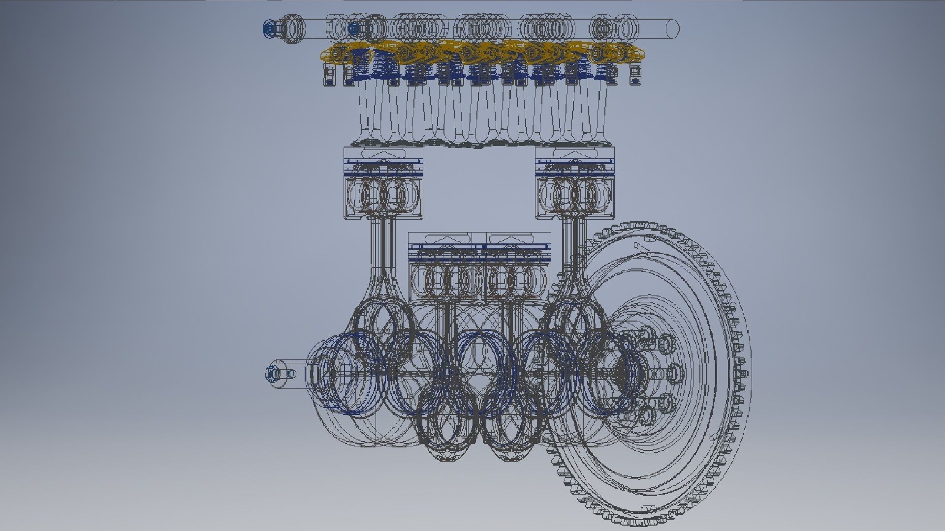 Engine Crankshaft 3D models 3D model_9