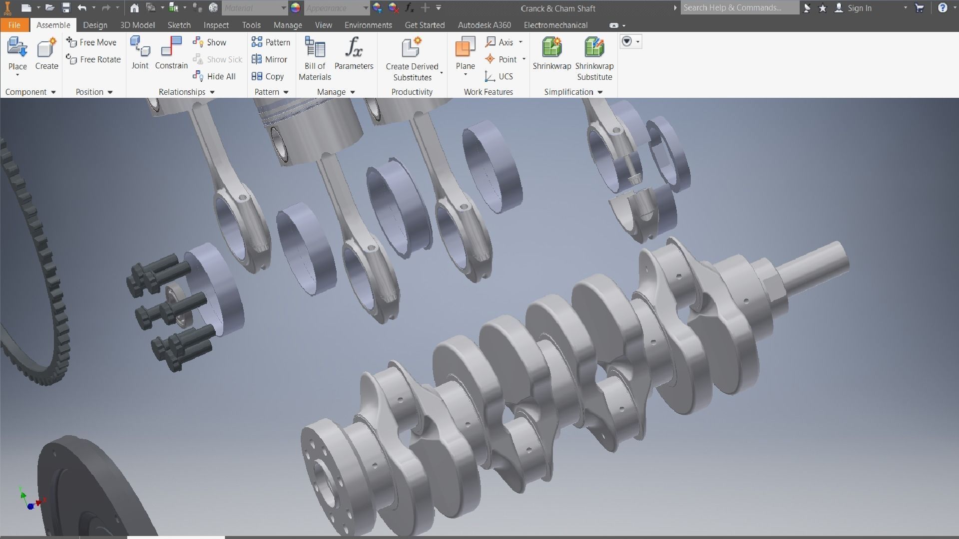 Engine Crankshaft 3D models 3D model_13