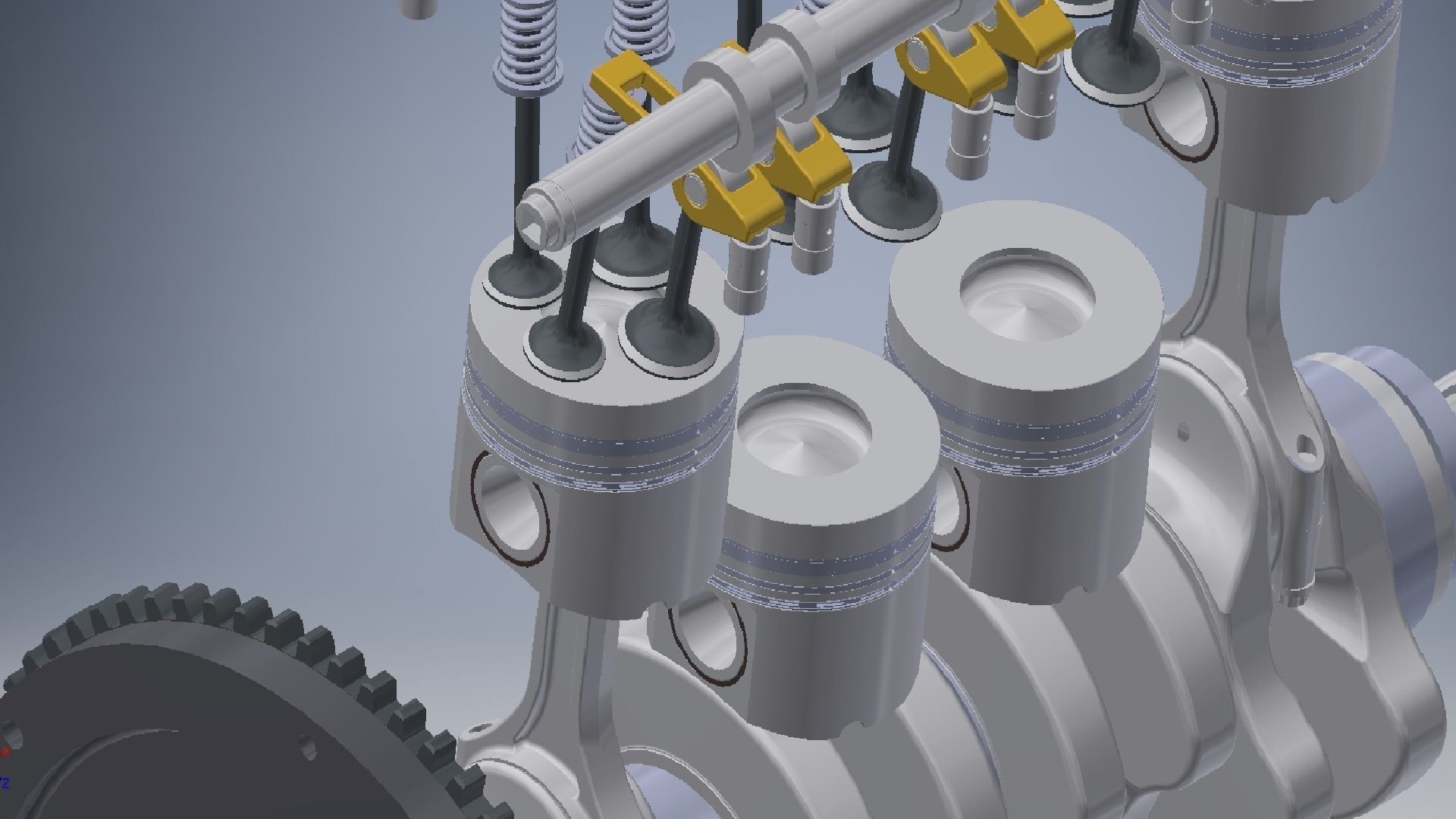 Engine Crankshaft 3D models 3D model_5
