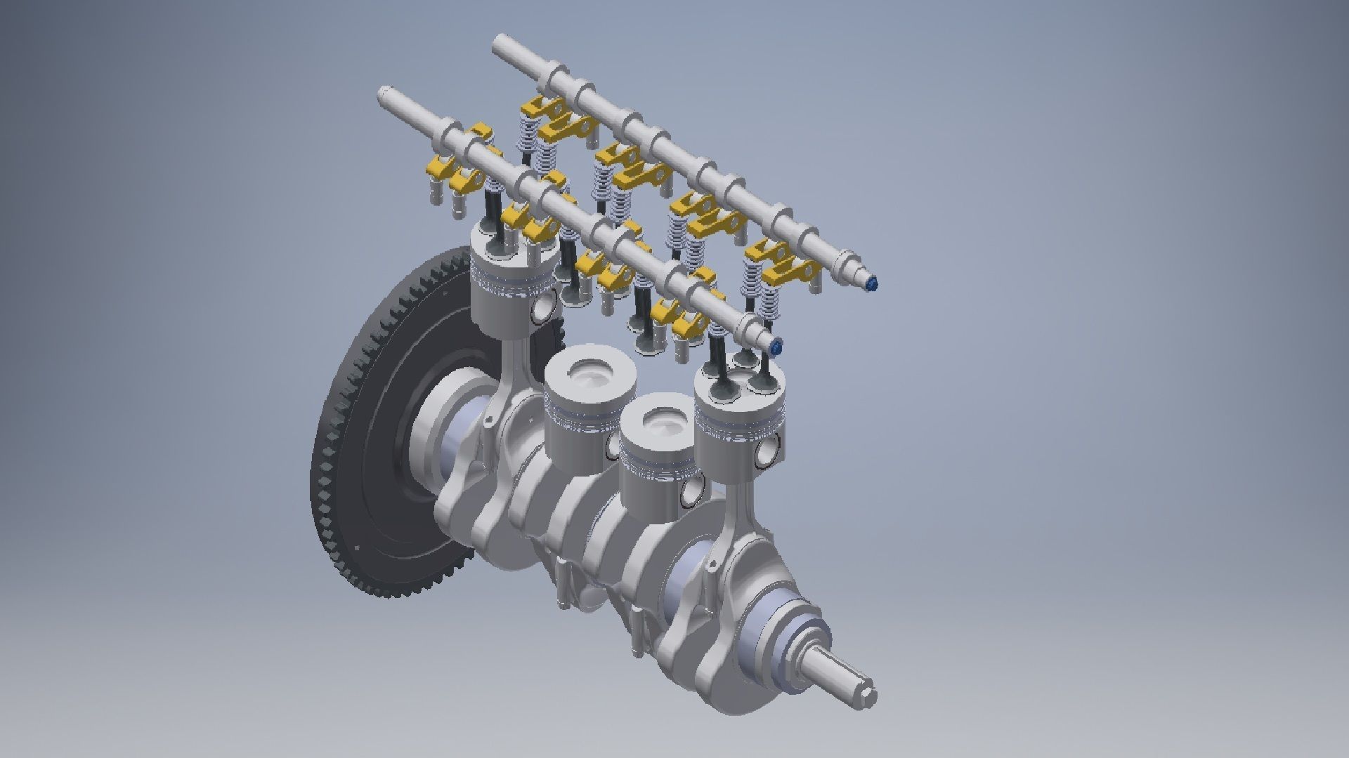 Engine Crankshaft 3D models 3D model_2