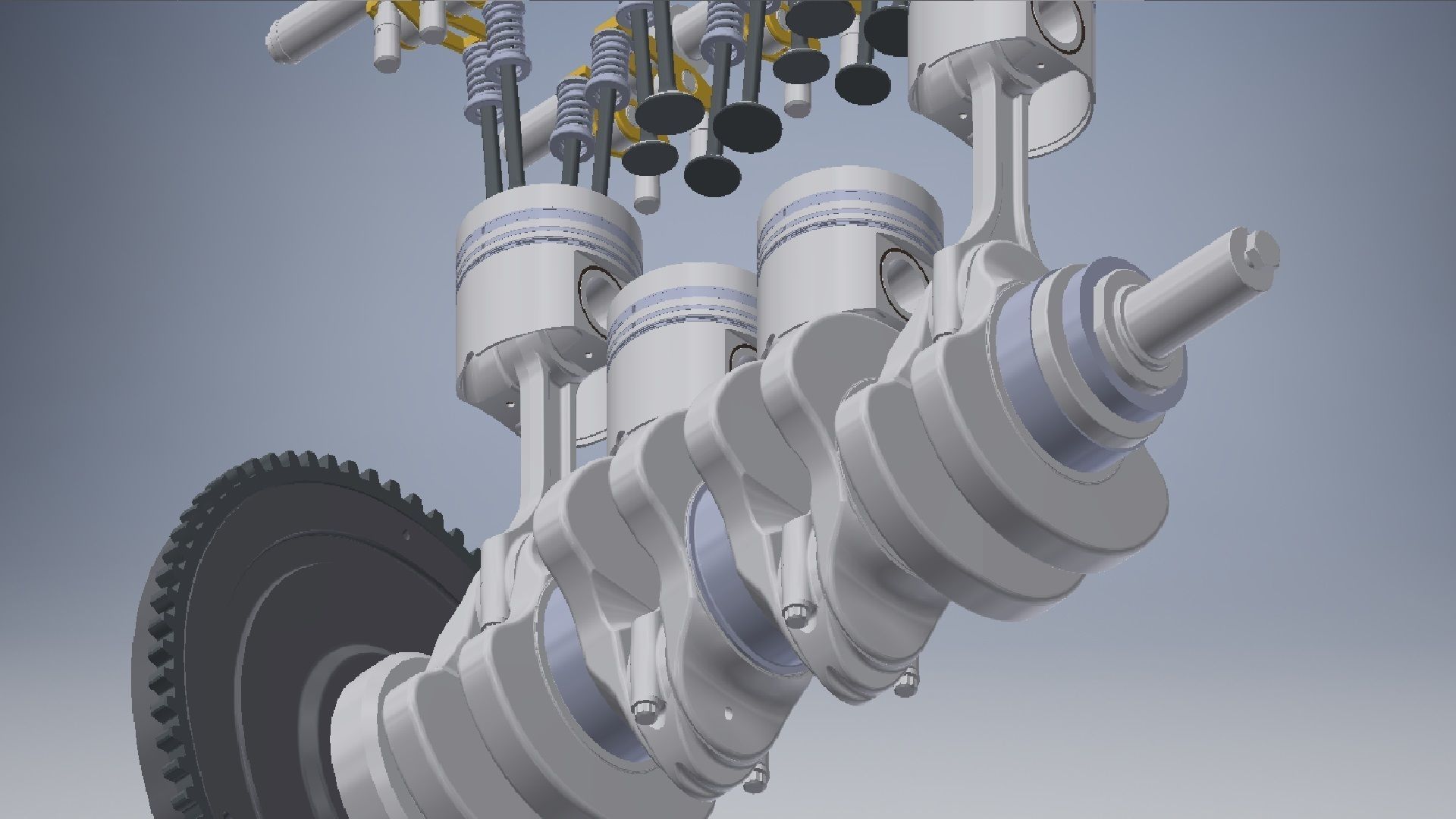 Engine Crankshaft 3D models 3D model_18