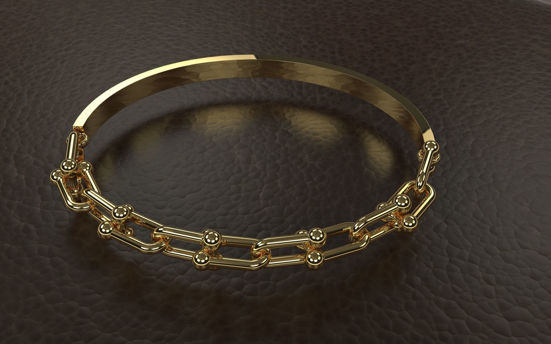 Tiffany bracelet  3D print model_1