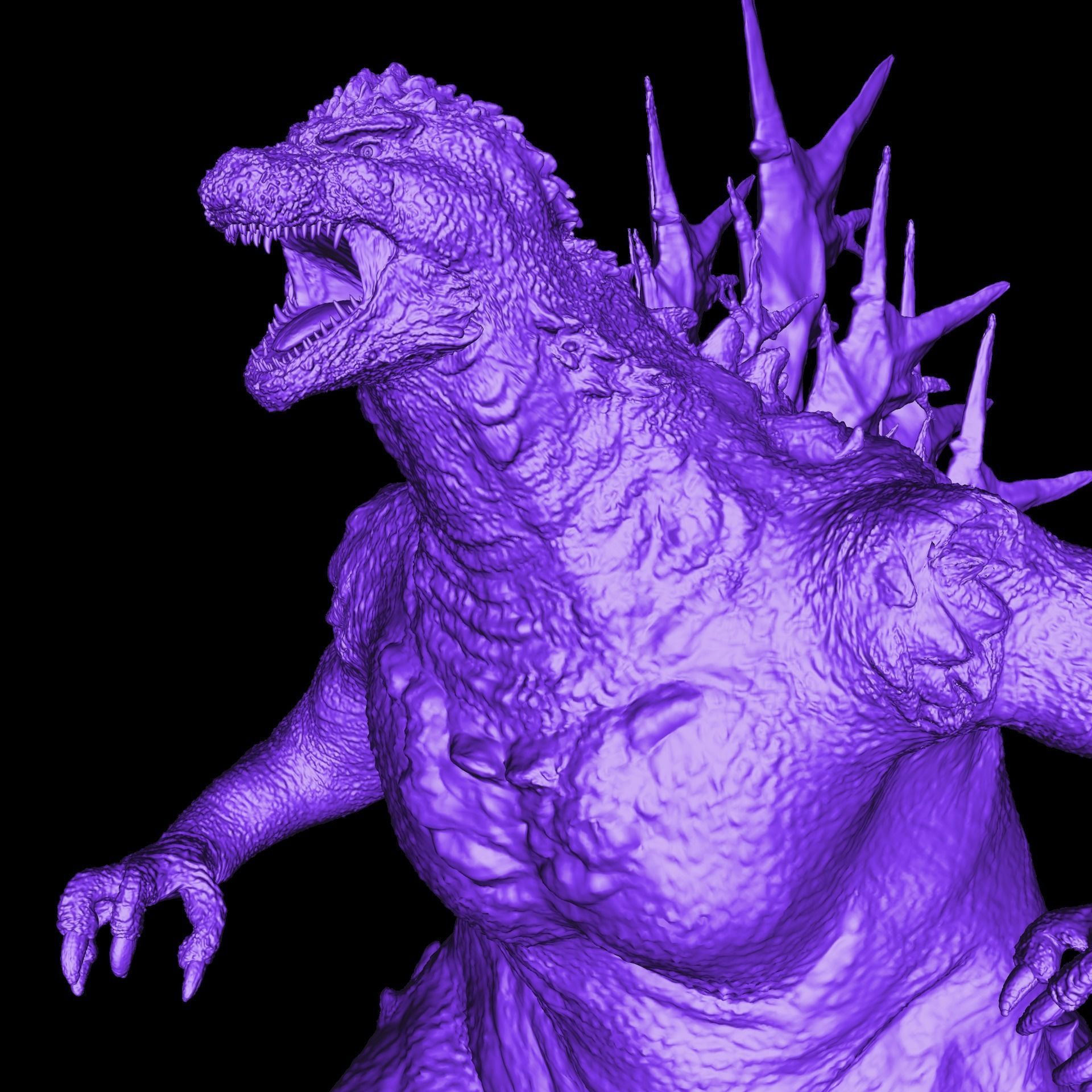 Godzilla minus one 2023 3D model 3D printable | CGTrader