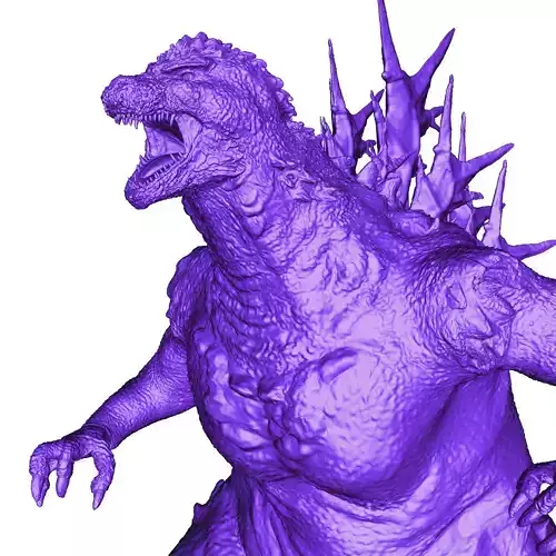 Godzilla minus one 2023 3D print model