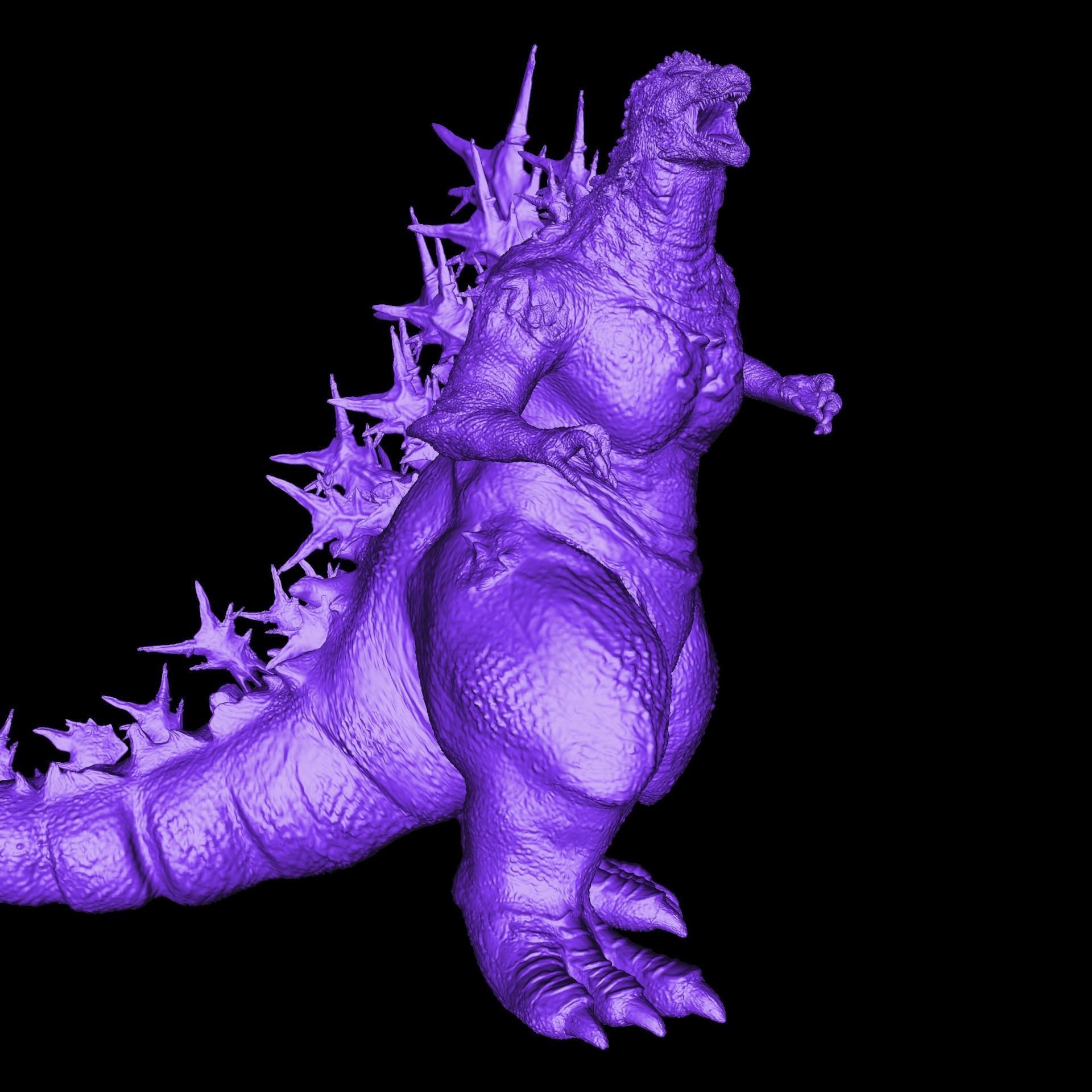 Godzilla minus one 2023 3D model 3D printable | CGTrader