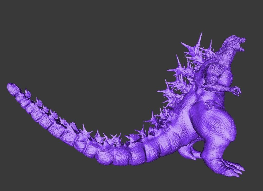 Godzilla minus one 2023 3D model 3D printable | CGTrader