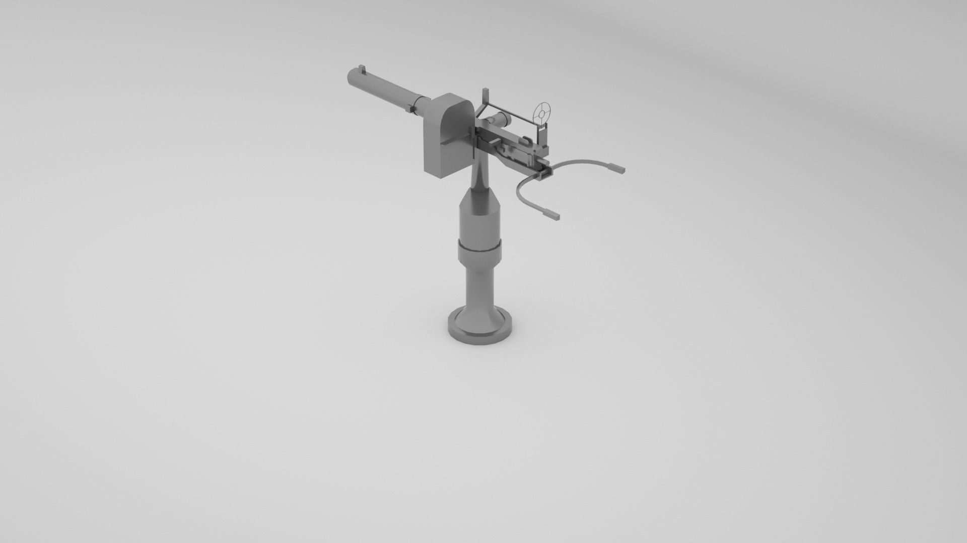 12 7mm Browning Machine Gun 50 cal 3D model_7