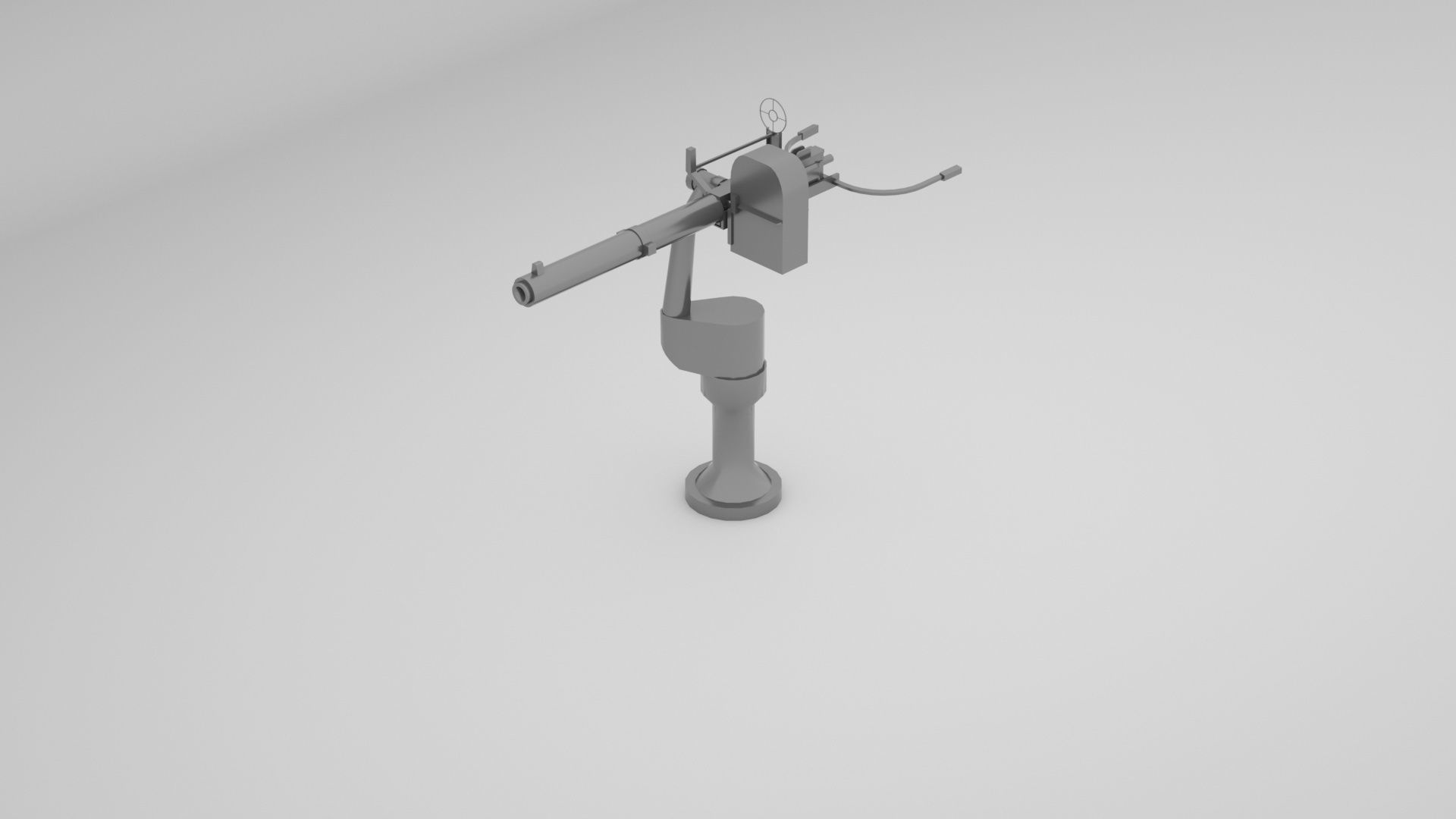 12 7mm Browning Machine Gun 50 cal 3D model_2