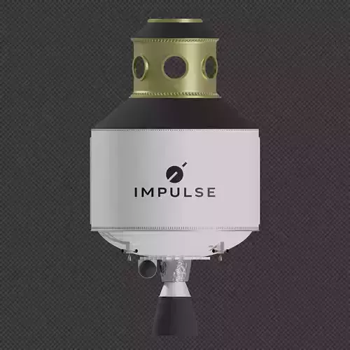 Helios upper stage 3D model