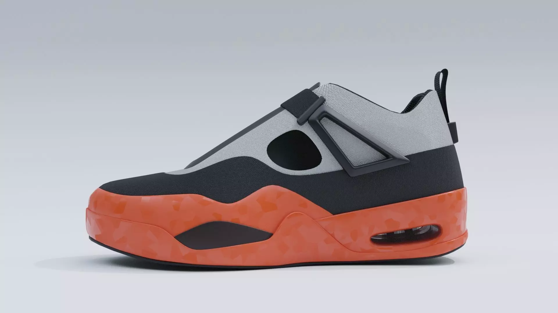 Sneakers Low-poly 3D model_0