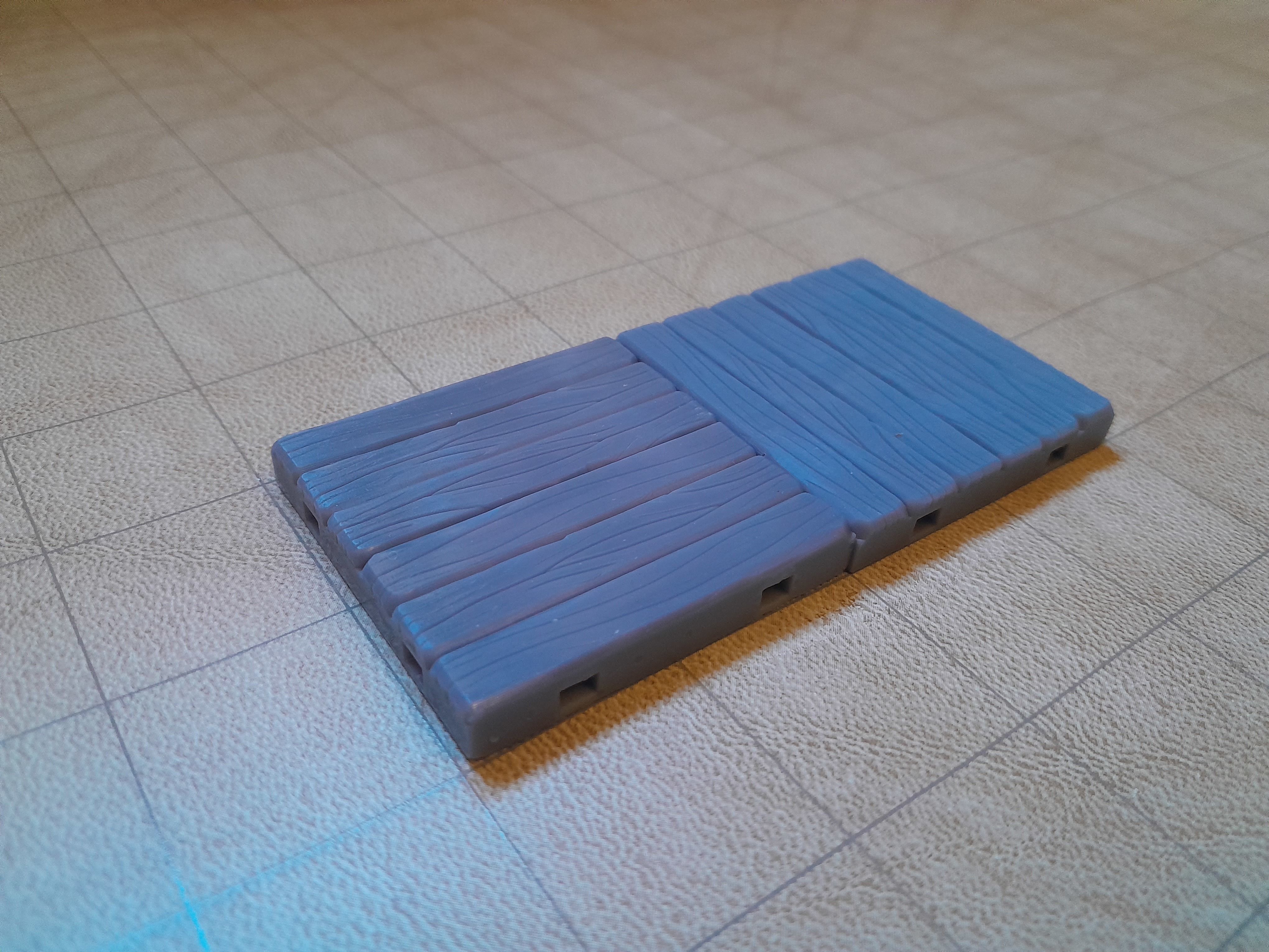 3d Print Wood Floor Tile 3D print model_5