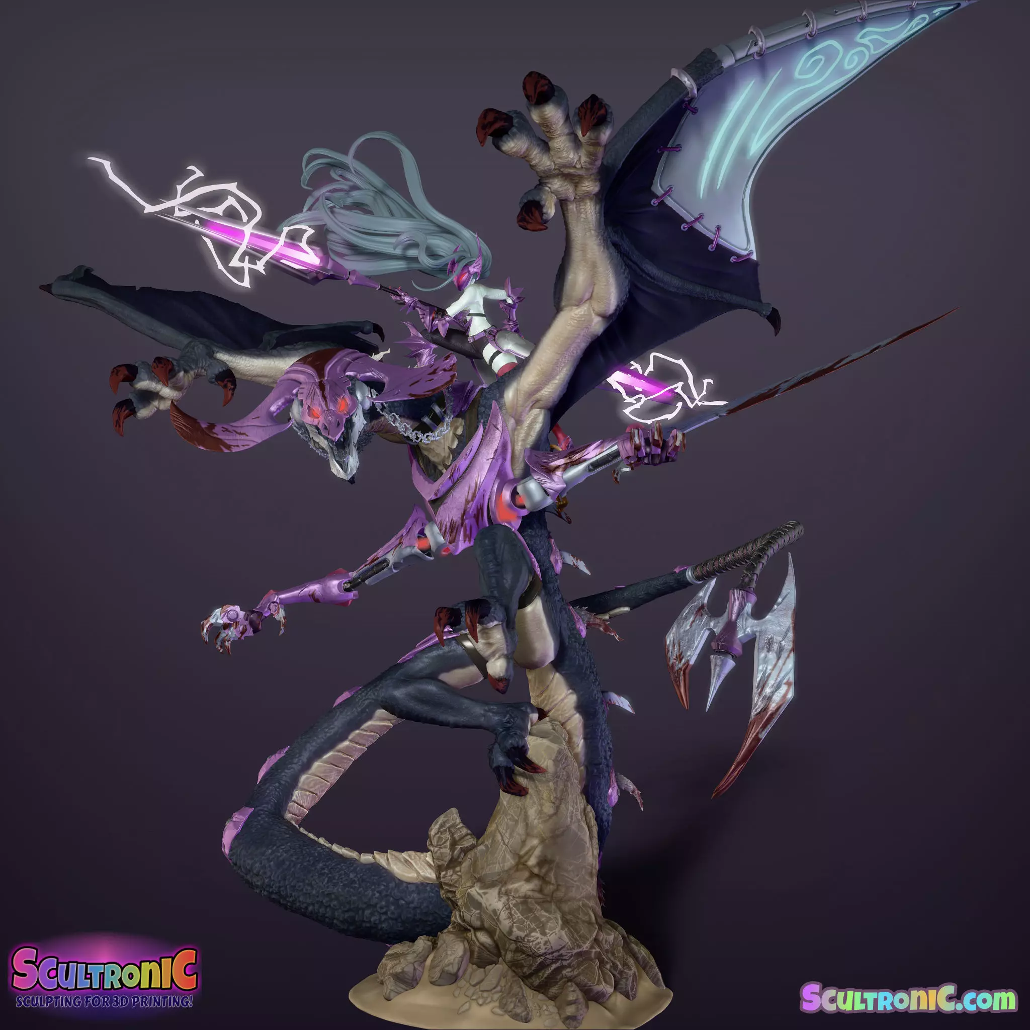 Nightmare Knight Free 3D print model
