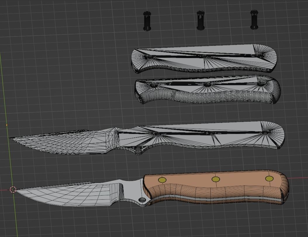 Knife Grove Master 3D model_6