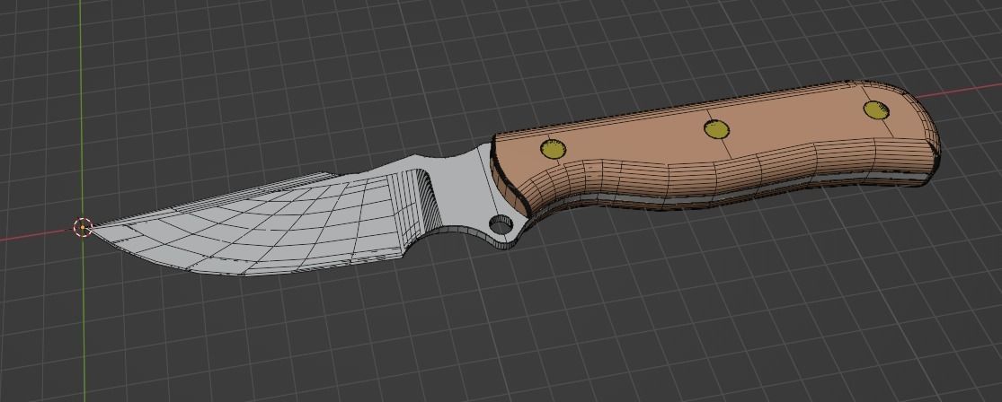 Knife Grove Master 3D model_4