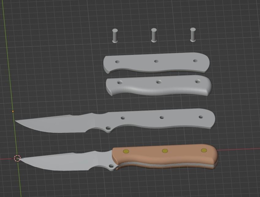 Knife Grove Master 3D model_7