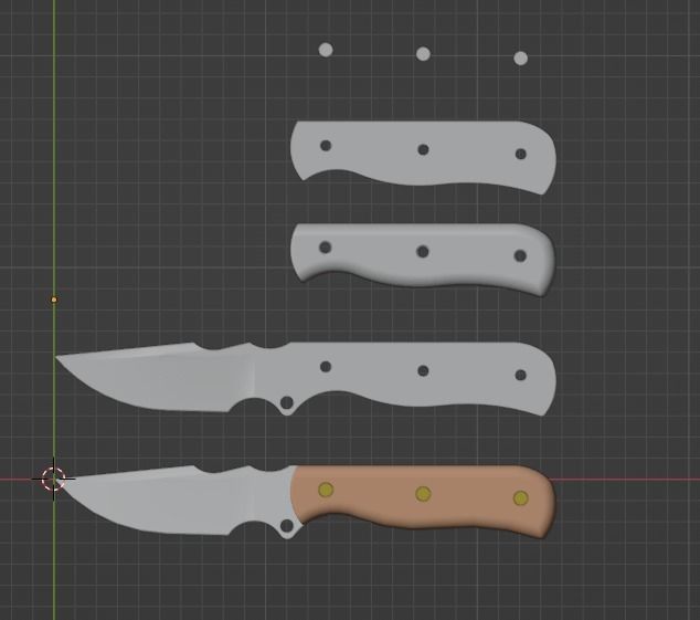 Knife Grove Master 3D model_8