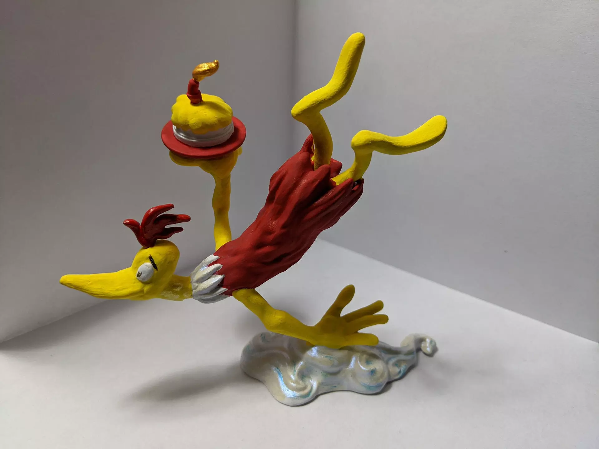 Birthday Bird - Dr Seuss Fan Art 3D Model Free 3D print model_0