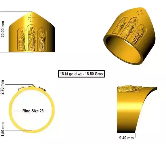 Ring 3d model