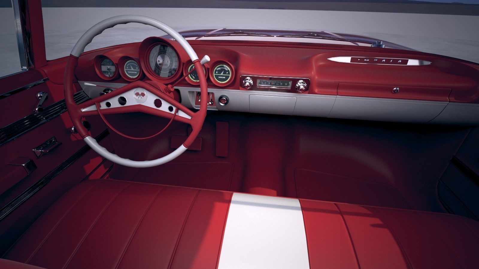 Chevrolet Impala Sedan CG 1960 3D model_17