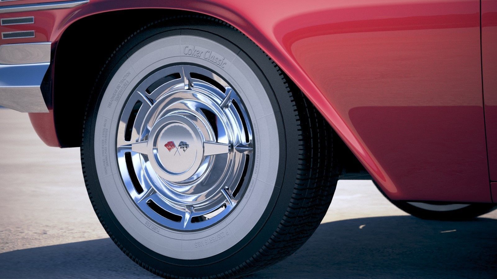 Chevrolet Impala Sedan CG 1960 3D model_14