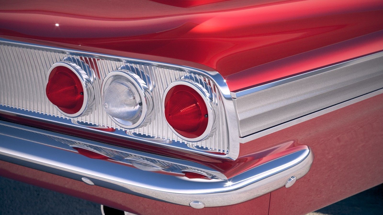 Chevrolet Impala Sedan CG 1960 3D model_16