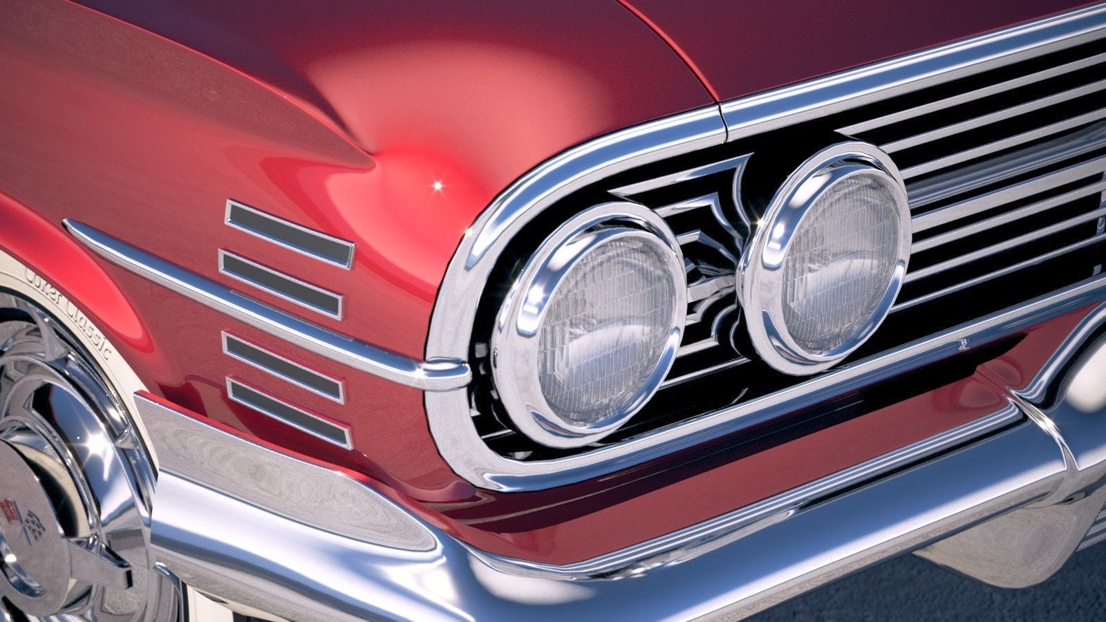 Chevrolet Impala Sedan CG 1960 3D model_15