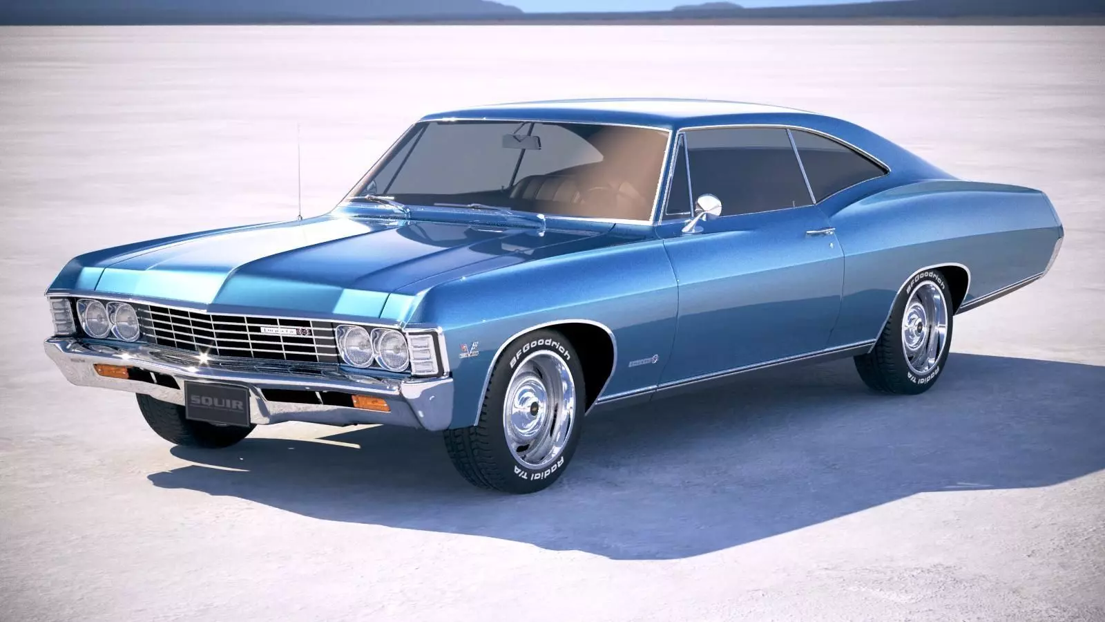 Chevrolet Impala SS CG 1967 3D model