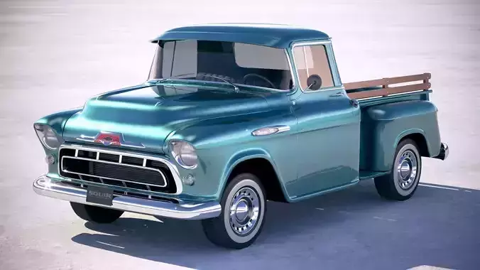 Chevrolet Pickup CG 1957 vray