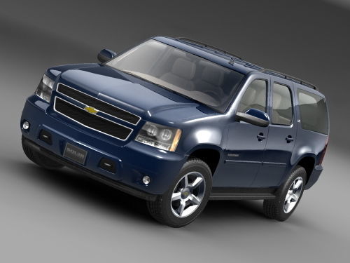 Chevrolet Suburban CG 2007 3D model_5